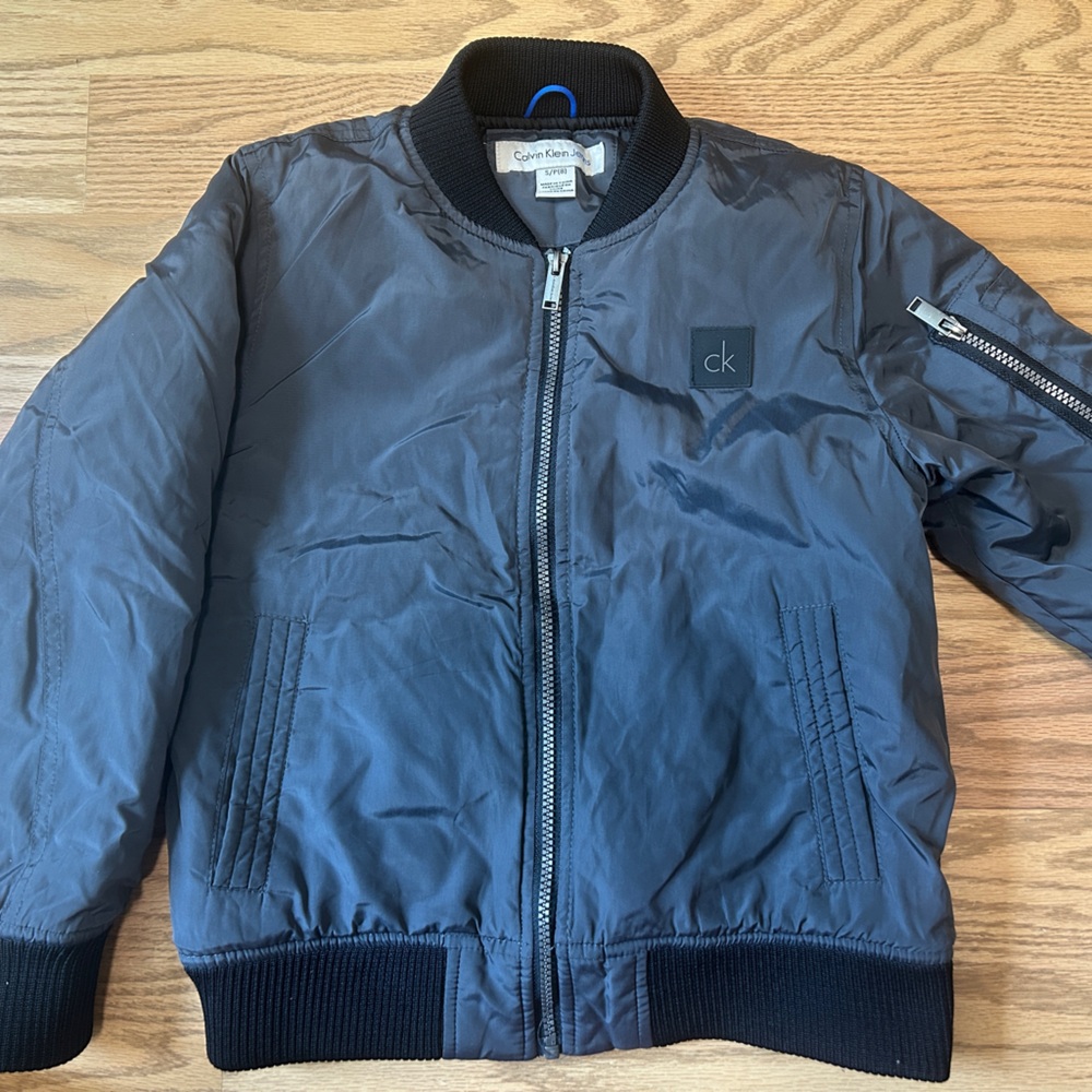 Calvin Klein Charcoal Zip Jacket